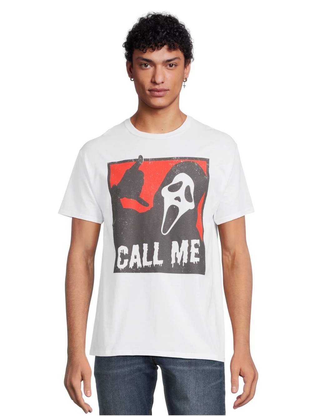 GHOST FACE Graphic Tee Adult Small